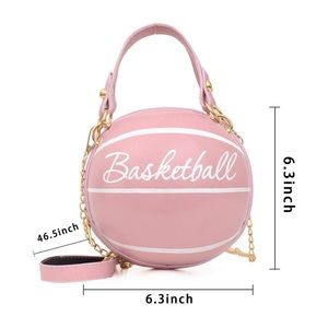 Basketball Shaped Purse For Women